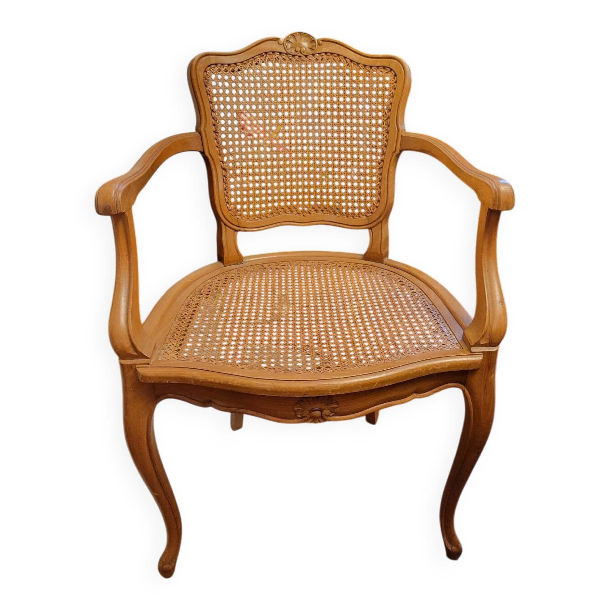 Louis XV cane chair