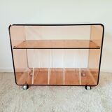 Furniture storage disc hifi Plexiglas