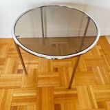 Chrome coffee table