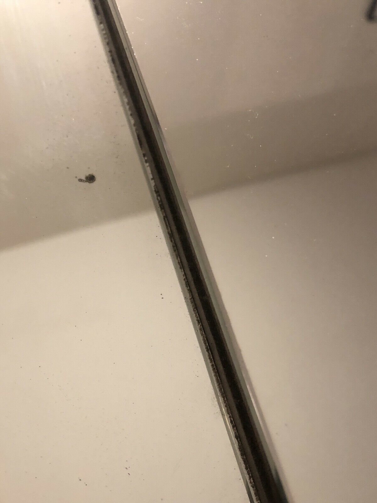 1950s - baroque rococo italian venetian mirror, 64x92cm