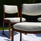 4 Baumann sleigh chairs
