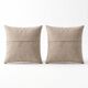 Set of 2 vintage kilim cushion covers 61x61 cm
