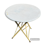 Folding terrace table