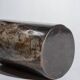 Side table in black petrified wood h:28,5cm d:17cm