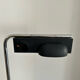Vintage adjustable floor lamp, chrome and black, Gismondi for Artemide, Italy 1980