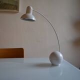 Vintage 80s 1980s white postmodernist table lamp