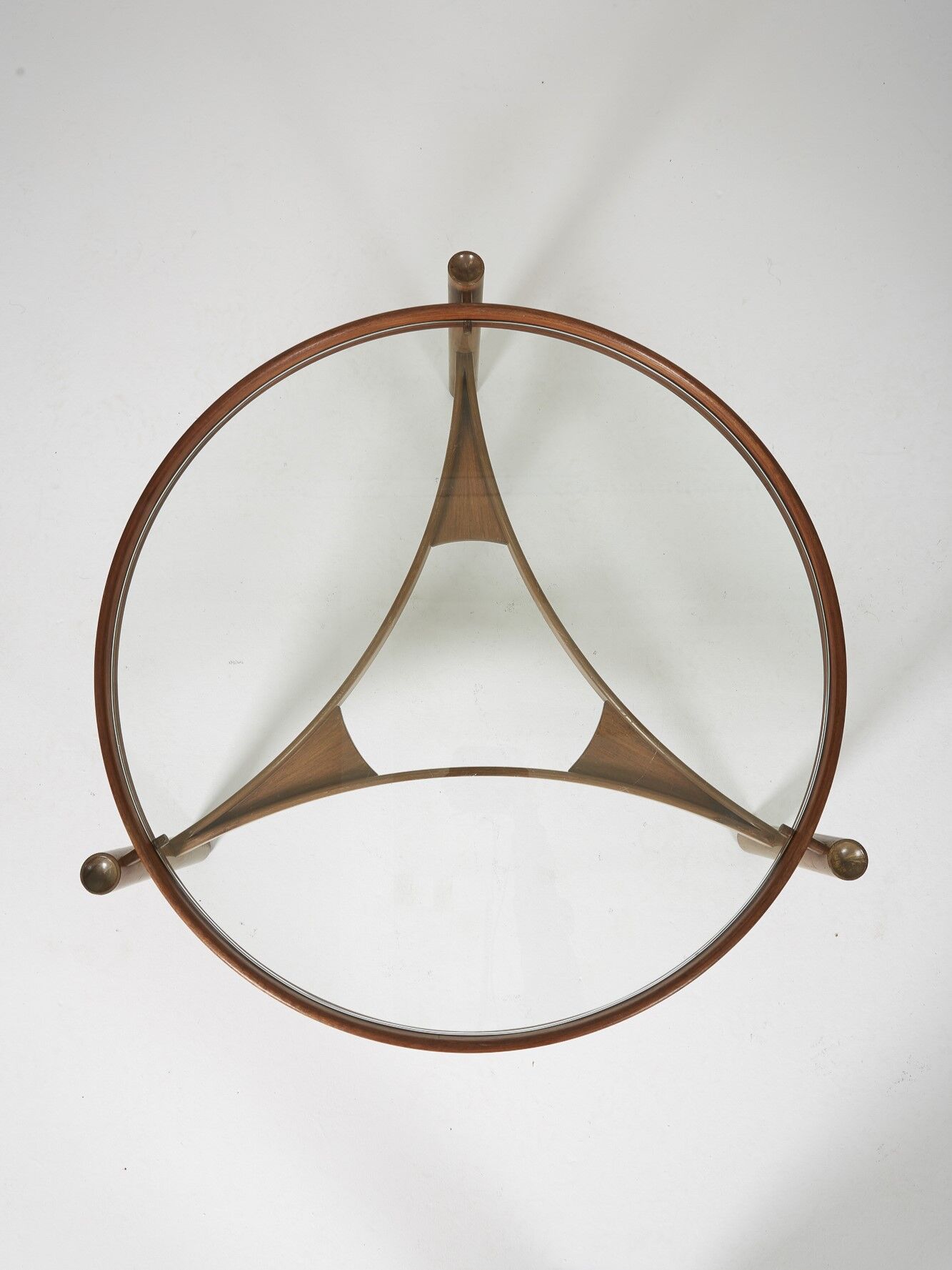 Round coffee table 775 Gianfranco Frattini Cassina 1960s