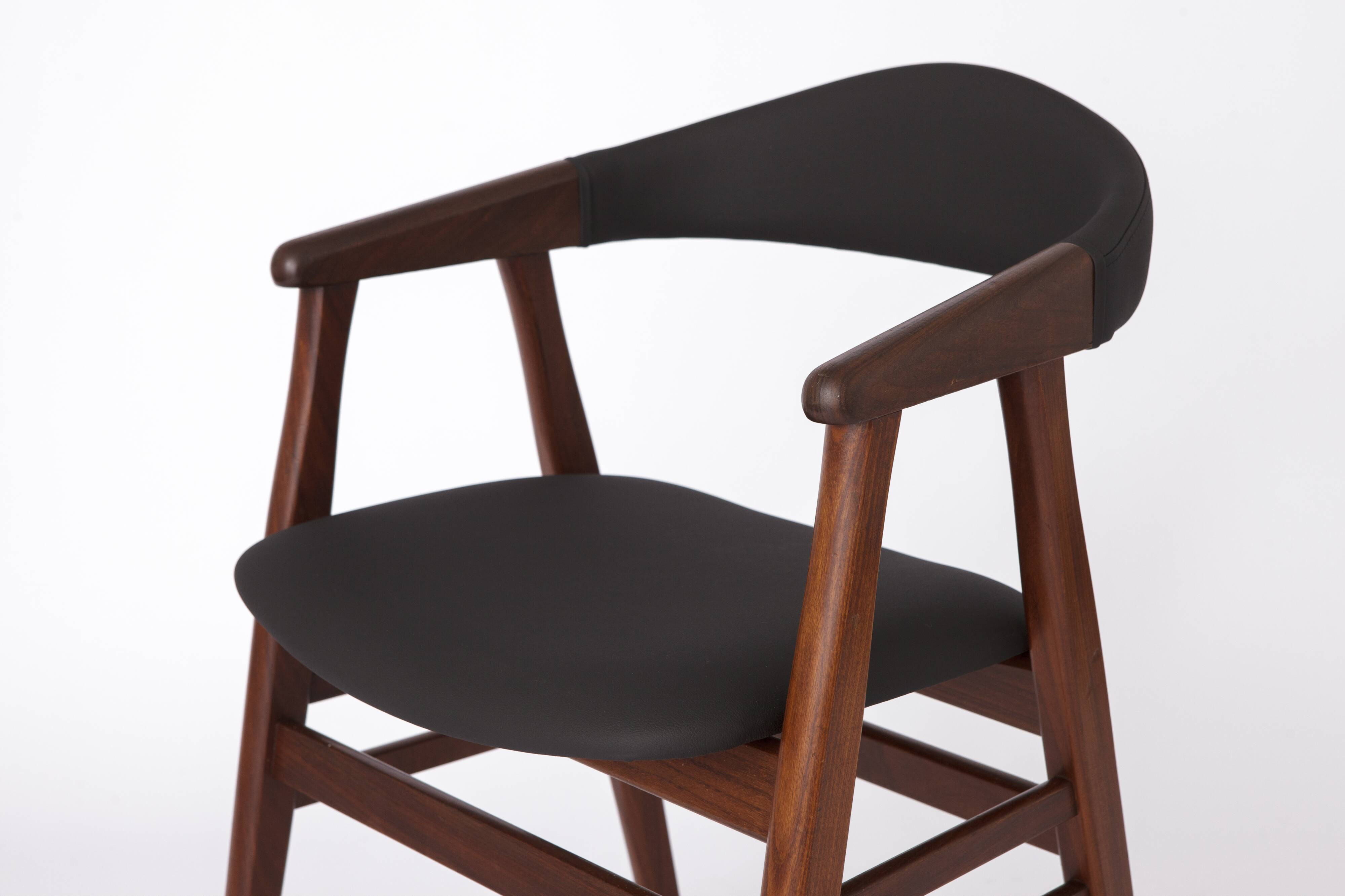 Pair Vintage Armchairs Danish 1960s-1970s
