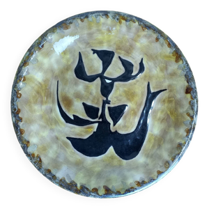 Assiette de jean Lurçat