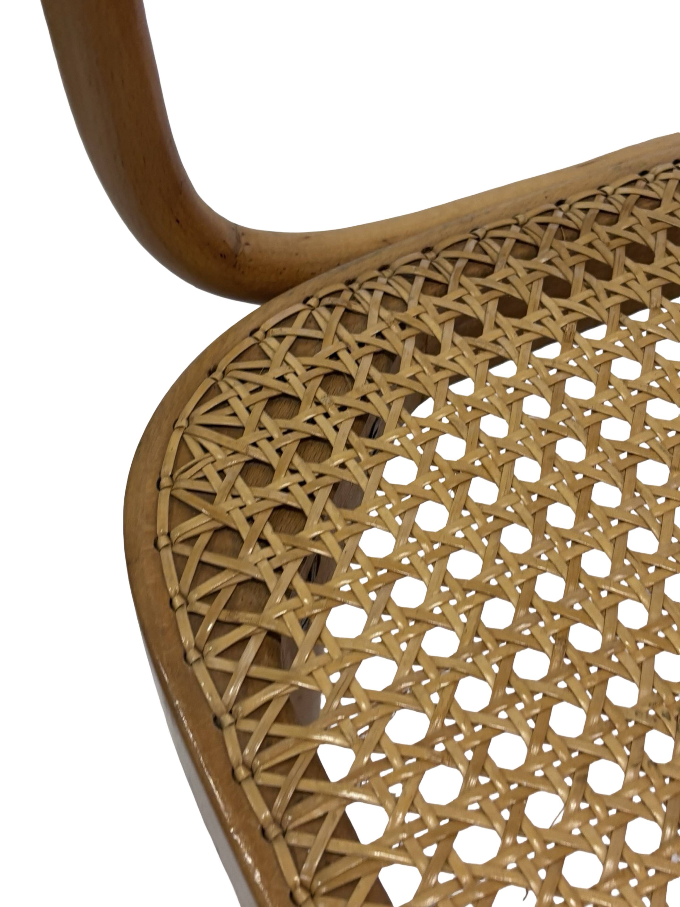 Chaise vintage modèle 811 / Chaise de Prague par Josef Hoffmann pour Ligna FMG 1950