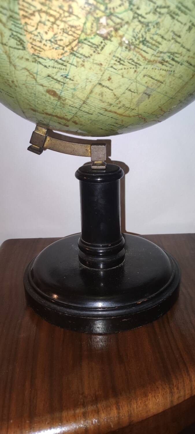 Plaster globe G Thomas late 19th