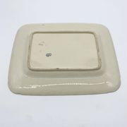 Gien earthenware dish "Terre de Fer", "Ibis" service, 1876