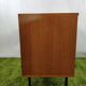 Wooden chest of drawers with gilded handle