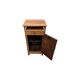 Antique French Walnut Nightstand, earl 1800s