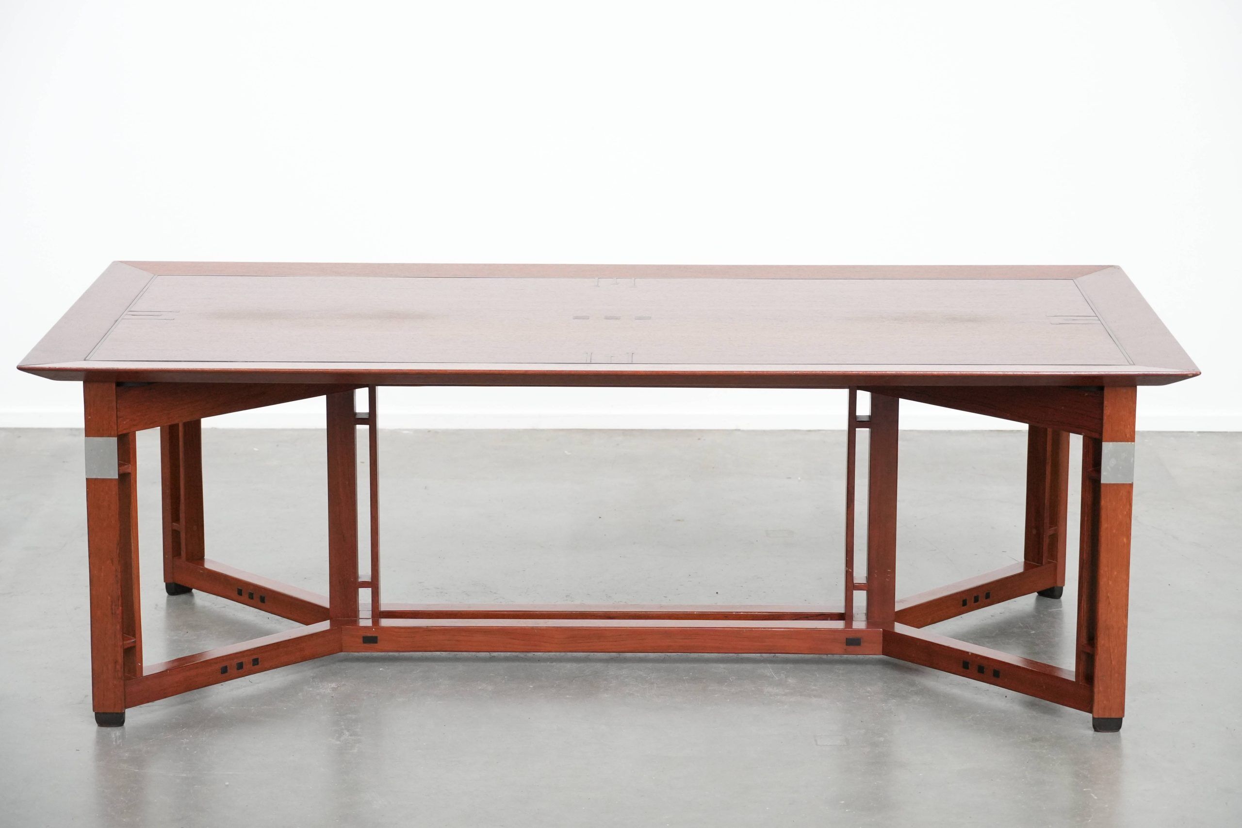 Beautifully designed rectangular Art Deco coffee table