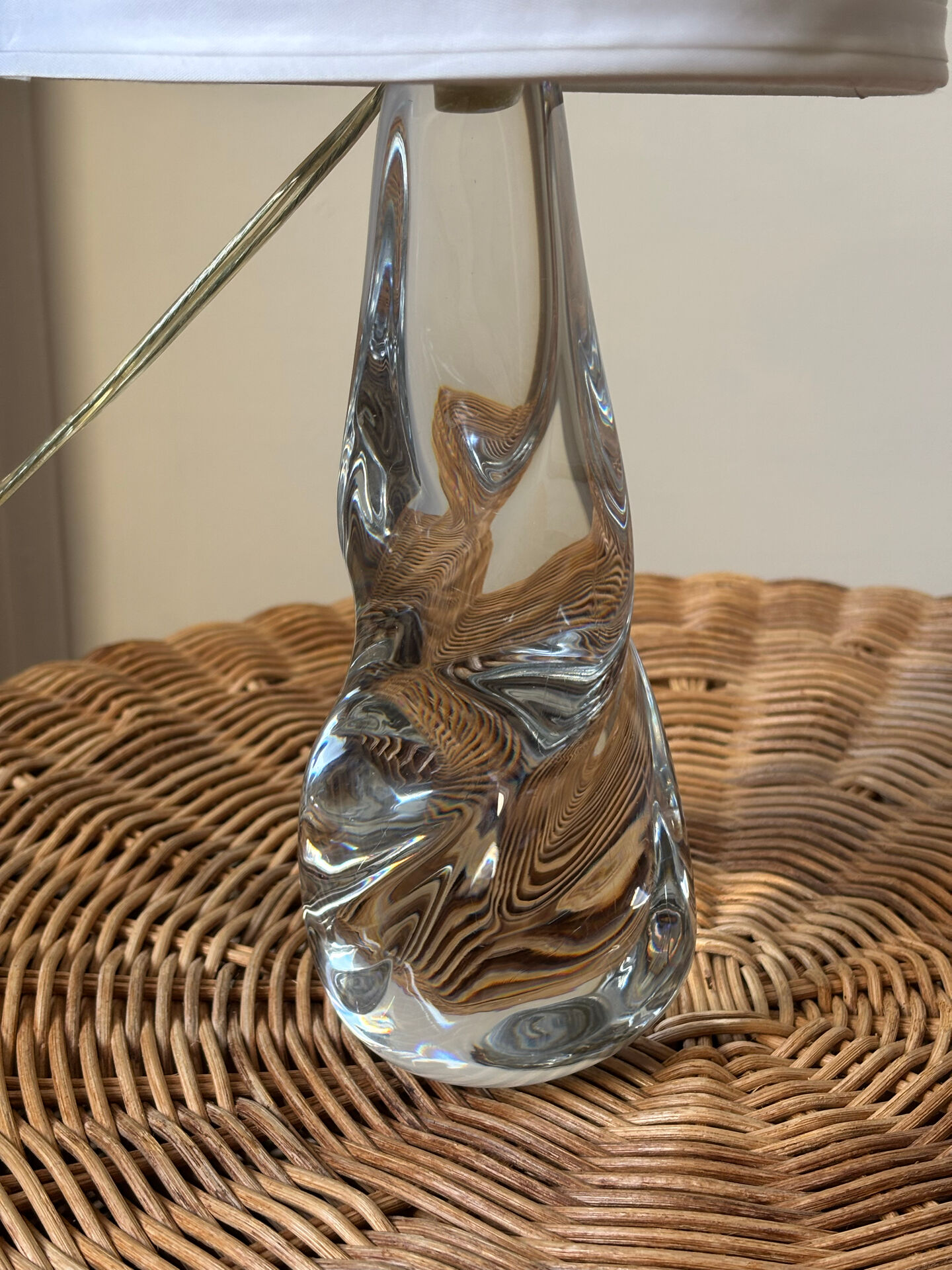 Crystal lamp Schneider France