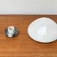 Mid-Century Modern Minimalist Ceiling or Wall Lamp by Wilhelm Wagenfeld for Lindner, Germany, 1950s
