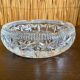 Bohemian crystal ashtray Bleikristall West Germany 60s