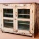 Old original Burmese teak teak sideboard original unbleached patina