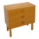 Commode en placage avec poignées rondes de Suède
