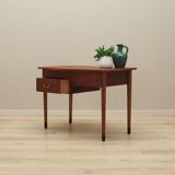 Table à couture en teck, design danois, années 1960, production : Danemark