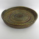 Natural vegetable fiber basket hand-woven Wall decoration