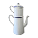 Enamelled coffee maker