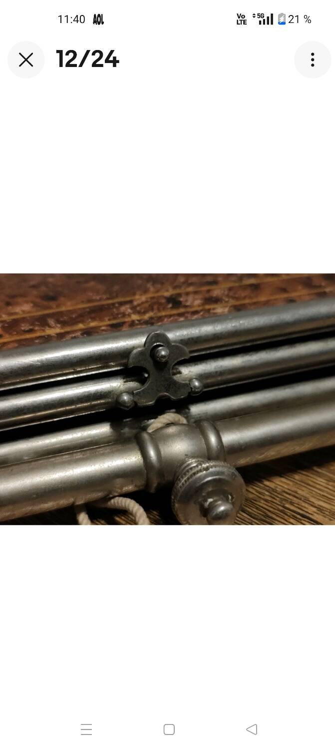 Miroir triptyque 1900 biseauté Barbier