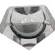 Murano - Flavio Poli - Seguso - Sommerso - Ashtray - clear glass - grey