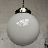 Suspension boule opaline