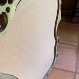 Large golden baroque style wall mirror
