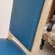 Pair of antique Louis XVI style chairs with patina