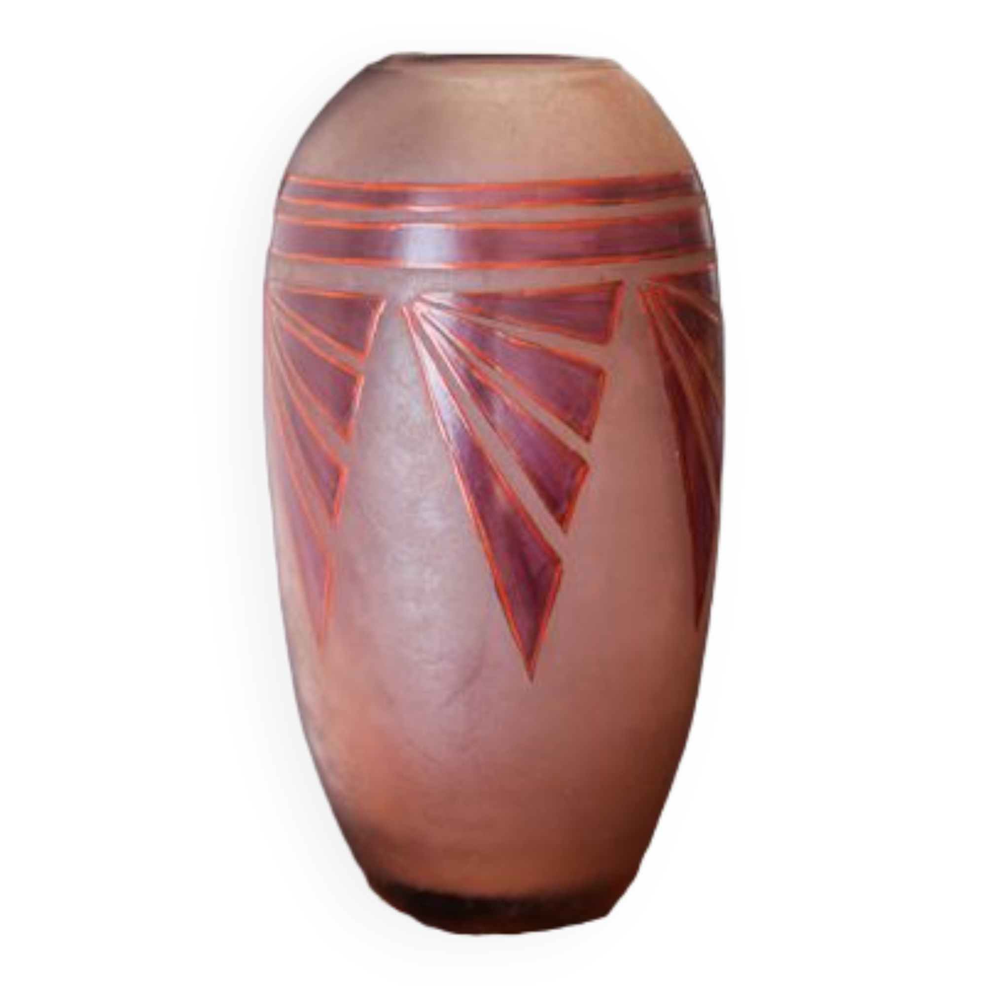 Legras vase Art Deco period (1914 - 1928)