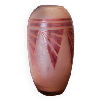 Legras vase Art Deco period (1914 - 1928)