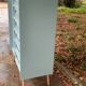 Wardrobe chest of drawers vintage compass feet 1950