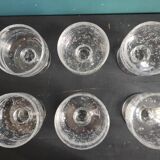 Vintage French set of 6 cups from Biot