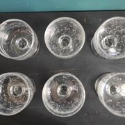 Vintage French set of 6 cups from Biot