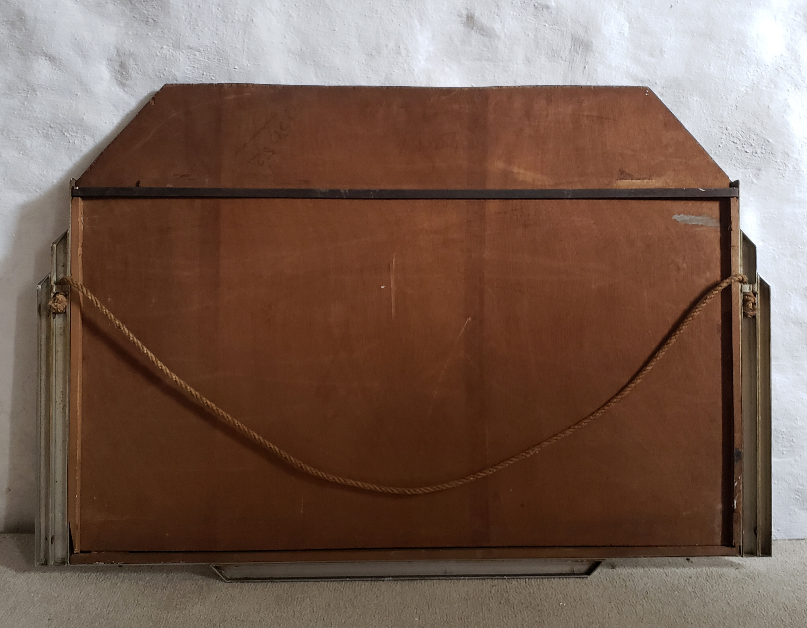 Art-deco mirror 1930 - 57x84cm