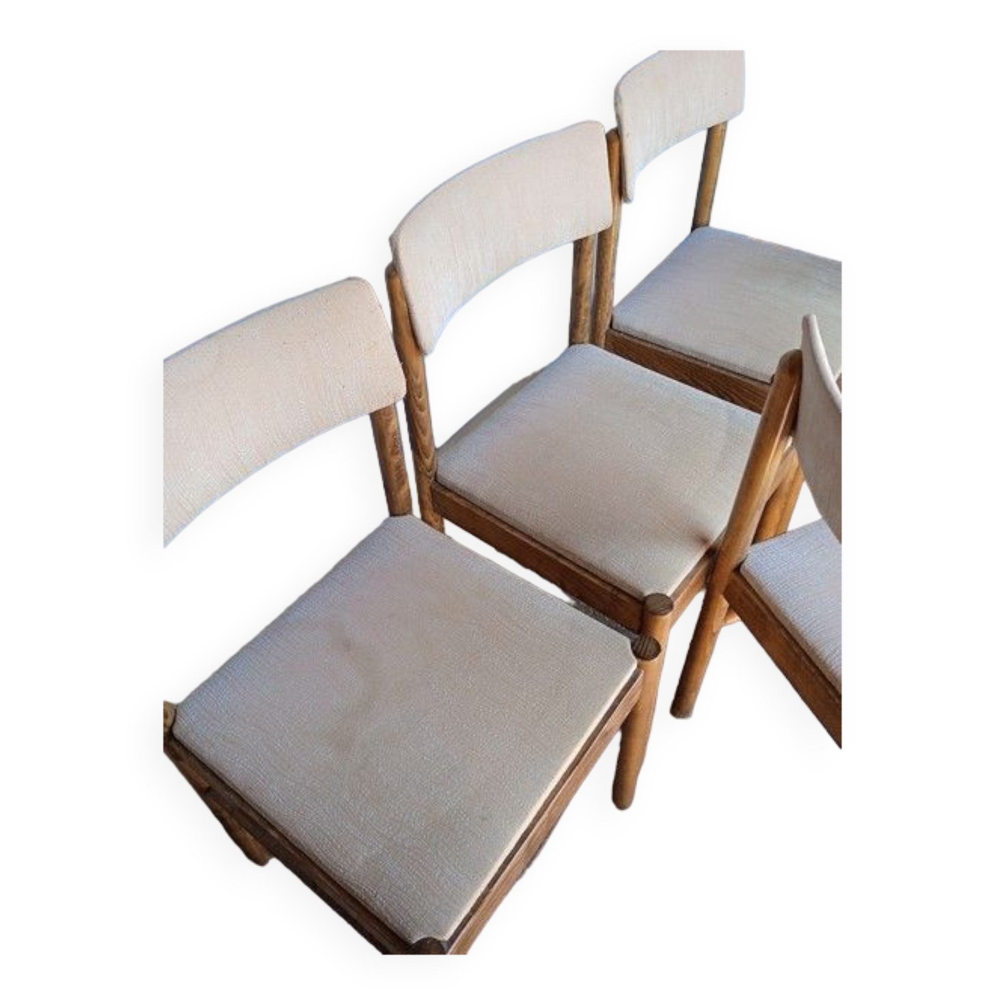 Baumann 6 chair signed 1960 vintage design