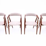 Chairs designed by Ejner Larsen & Aksel Bender Madsen, Denmark, 1960s. After renovation.