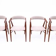 Chairs designed by Ejner Larsen & Aksel Bender Madsen, Denmark, 1960s. After renovation.