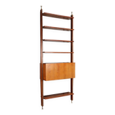 Vintage library from the 1950s-60s with a bar compartment.
