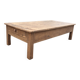 Table basse de ferme chêne massif