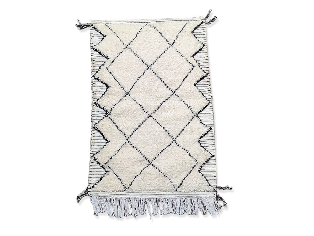 Carpet Béni Ouarain Zanafi finish 100x150 cm