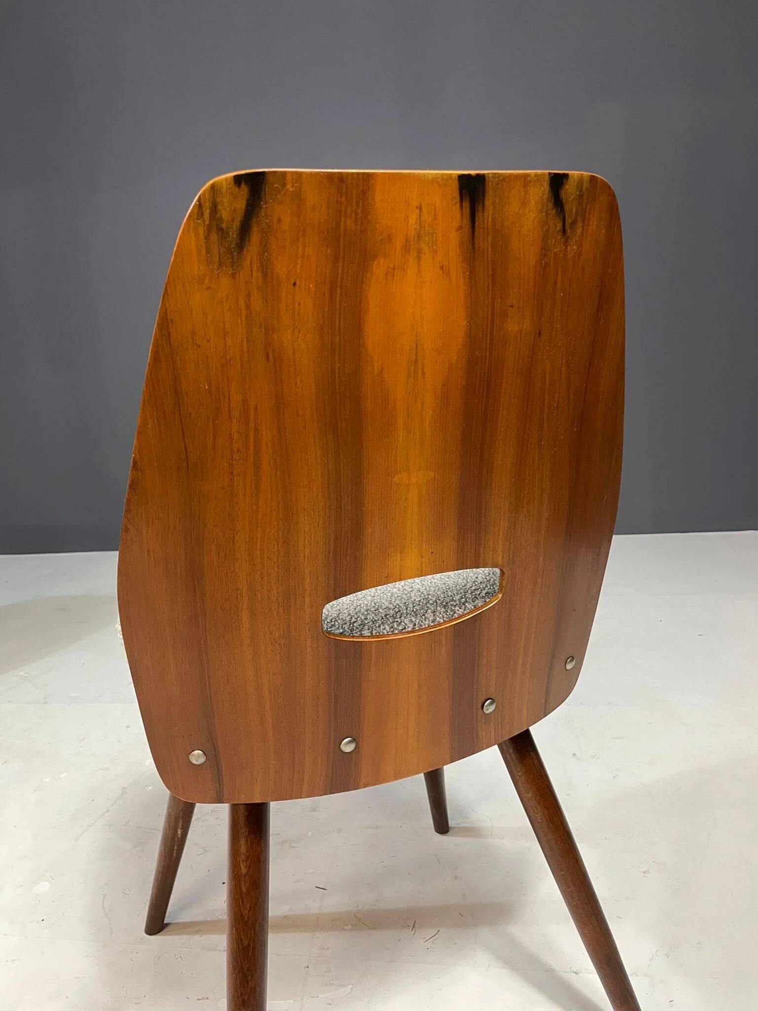 Set of four Tatra dining chairs, Czechoslovakia, 1960s