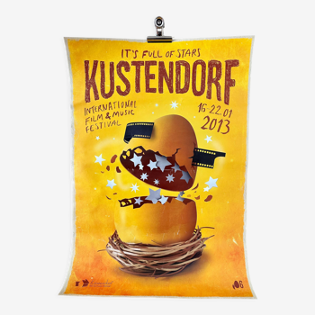 Kustendorf Independent Movie Festival Poster Original from 2013