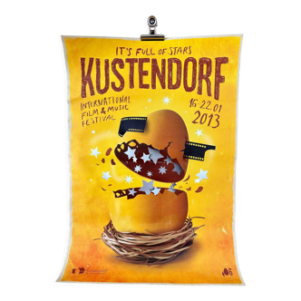 Kustendorf Independent Movie Festival Poster Original from 2013