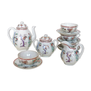 Service à thé porcelaine - forme