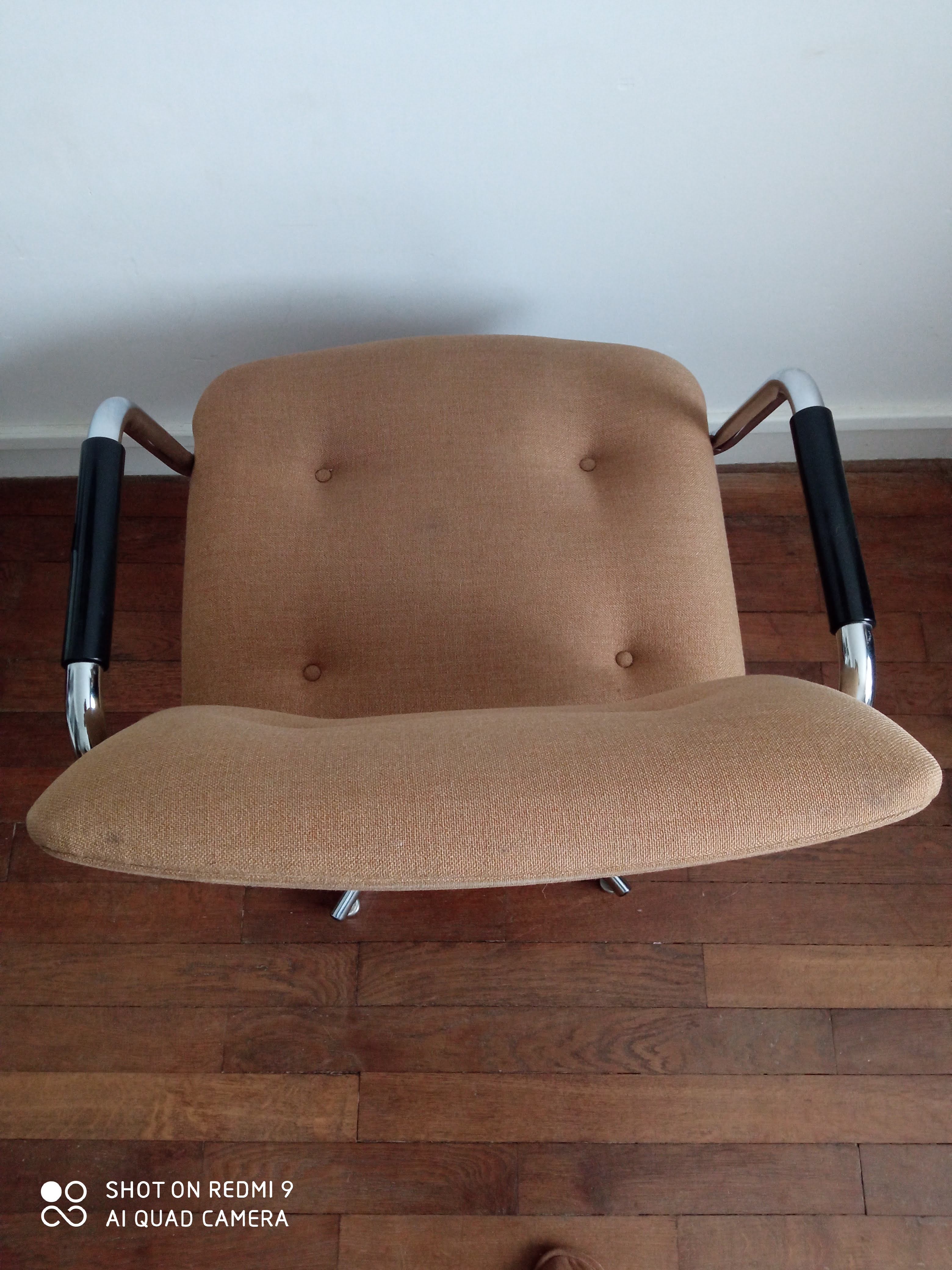 Vintage armchair strafor Steelcase