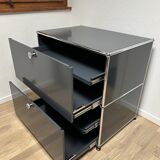 USM Haller chest of drawers in Anthracite Grey